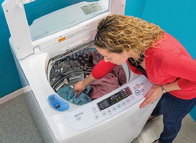 Cách vệ sinh bằng chức năng có sẵn trên máy giặt
